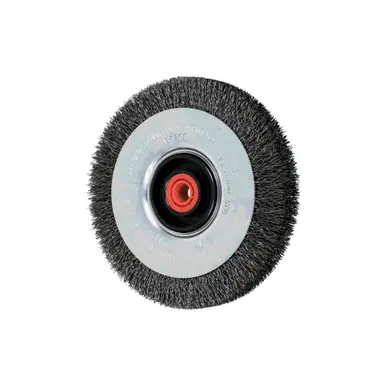 PFERD 81474 6" EZmount Wire Wheel .014 CS 1/2, 5/8, 3/4, 1, A.H.