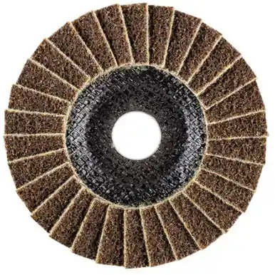 PFERD 43276 5" POLIVLIES Non-Woven Flap Disc 7/8" Arbor, Coarse Grade (5pk)
