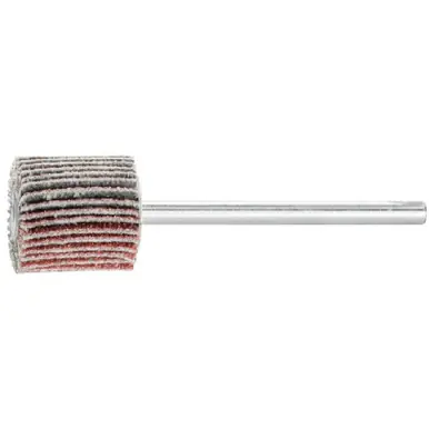 PFERD 45099 5/8" x 5/8" Mini Mounted Flap Wheel 1/8" Shank, Aluminum Oxide 80 Grit (10pk)
