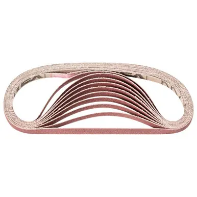 PFERD 48966 - 1/4" x 12" Coated File Belt Aluminum Oxide - 120 Grit (50pk)