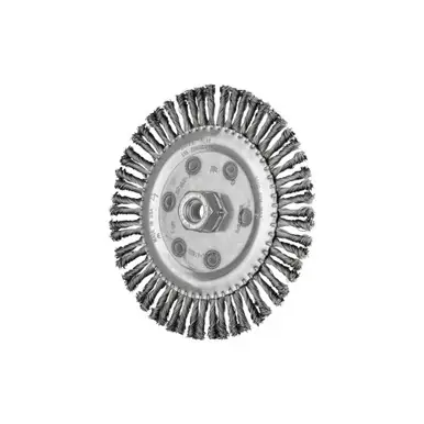 PFERD 82700 6-7/8" COMBITWIST Stringer Bead Wheel .020CS Wire, 5/8-11 Thread, 56 Knots (10pk)