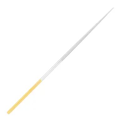 PFERD 15241 7" CORINOX Needle File for Stainless Round Shape, Cut 0 (12pk)