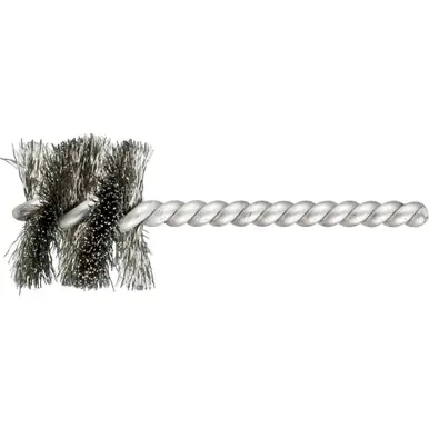 PFERD 83407 1-1/4" Power Tube Brush .008 SS Wire, 1/4" Stem, SS/SS (36pk)