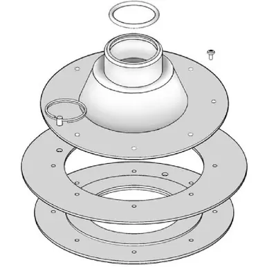 GRACO 224916 - Follower Plate, Dyna-Star 5 1 Pump, 35 lb Drum