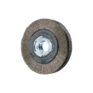PFERD 81276 6" Crimped Wire Wheel - Wide Face .006 SS Wire, 2" A.H.