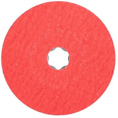PFERD 40726 COMBICLICK Fiber Disc 4-1/2"Dia. Ceramic Ox. CO-COOL 36 Grit (25pk)