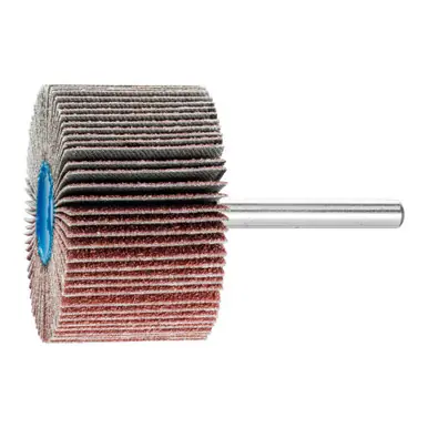 PFERD 45190 2" x 1-1/2" Mounted Flap Wheel 1/4" Shank - A/O - 60 Grit (10pk)