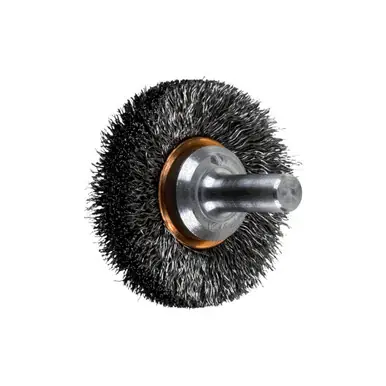 PFERD 82890 1-1/2" Crimped Wire Wheel Brush .006 CS Wire, 1/4" Shank (10pk)