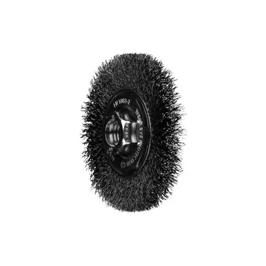 PFERD 764145 4" PSF Crimped Wheel Narrow Face .014 CS Wire 5/8-11 Thread (2pk)