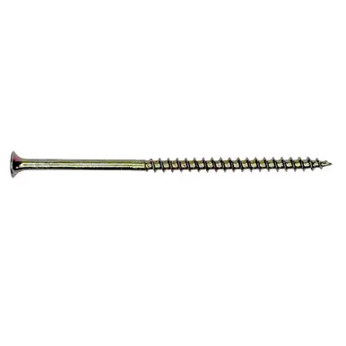 Daggerz DWY1040 - 10 x 4" Phillips Bugle Coarse Thread Drywall Screws Yellow Zinc 1000ct