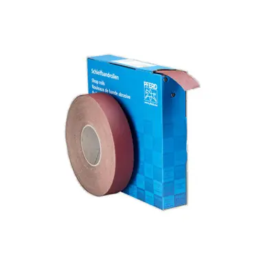 PFERD 47169 1-1/2" Shop Roll, Resin/Resin Heavy Duty 50 Yard Roll, Aluminum Oxide, 120 Grit