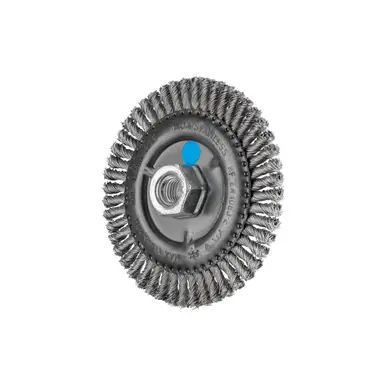 PFERD 82608 4-7/8" Stringer Bead Knot Wheel .020 SS Wire 5/8-11 48 Knots (10pk)