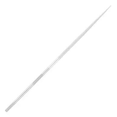 PFERD 12041 5-1/2" Round Needle File Knurled Handle, Cut 2 (12pk)