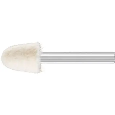 PFERD 48600 Felt Point Radius Cone - 9/16" x 3/4" 1/4" Shank Med. Grade (10pk)