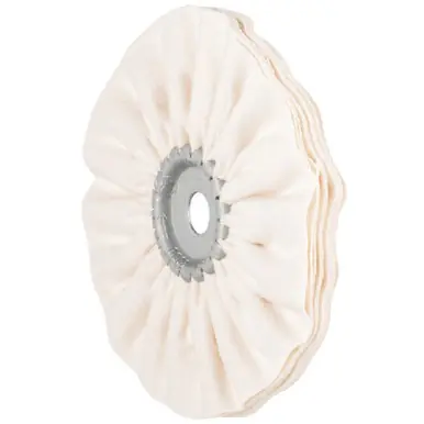 PFERD 48744 - Cloth Ring 8" Dia x 3/8" Width 3/4" AH, Flannel Fabric (5pk)