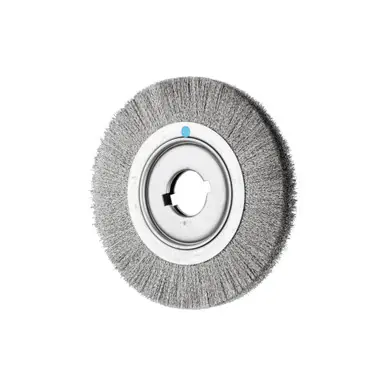 PFERD 81178 10" Crimped Wire Wheel - Medium Face .012 SS Wire, 2" Keyed A.H.