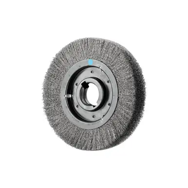 PFERD 81297 10" Crimped Wire Wheel - Wide Face .012 SS Wire, 2" Keyed A.H.