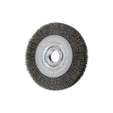 PFERD 81120 7" Crimped Wire Wheel - Medium Face .010 CS Wire, 2" A.H.