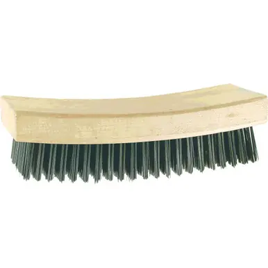 PFERD 85084 Curved Back Block Brush 9 x 21 Rows, CS Wire (12pk)