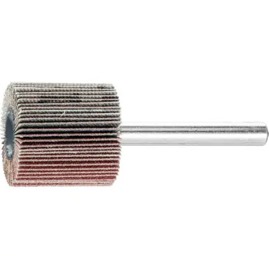 PFERD 45187 1" x 1" Mounted Flap Wheel 1/4" Shank - Aluminum Oxide - 180 Grit (10pk)