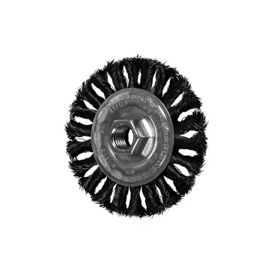 PFERD 82383 4" COMBITWIST Std. Twist Kt Wheel .014 CS Wire 5/8-11 Thread (10pk)