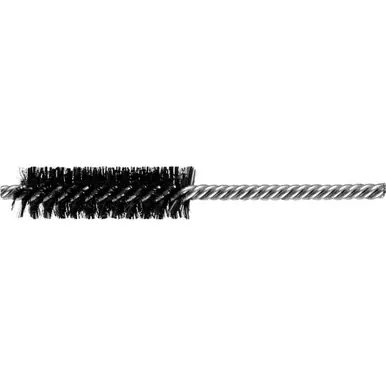 PFERD 83430 3/4" Power Tube Brush .006 CS Wire, 1/4" Stem, DS/DS (10pk)