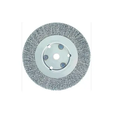 PFERD 764206 6" PSF Crimped Wheel Narrow Face .014 CS Wire 5/8-1/2" A.H. (5pk)