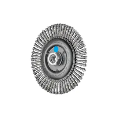 PFERD 82613 6" Stringer Bead Knot Wheel .020 SS Wire, 5/8-11 Thread, 56 Knots (10pk)