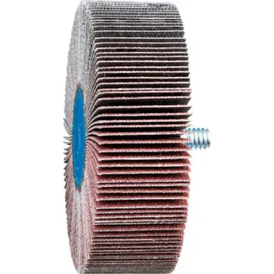 PFERD 45452 3" x 1" Quick Change Flap Wheel 1/4-20 Alum. Oxide 120G (10pk)