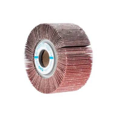 PFERD 45553 4" x 2" Unmounted Flap Wheel 1" A.H. Aluminum Oxide 80 Grit (2pk)