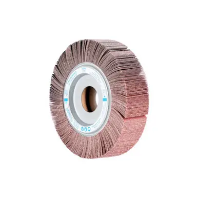 PFERD 45653 8" x 2" Unmounted Flap Wheel 1-3/4" A.H. Alum. Oxide 80G (2pk)