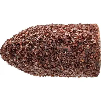 PFERD 46047 3/16" x 7/16" POLICAP Abrasive Cap Shape G, Aluminum Oxide, 80 Grit (50pk)