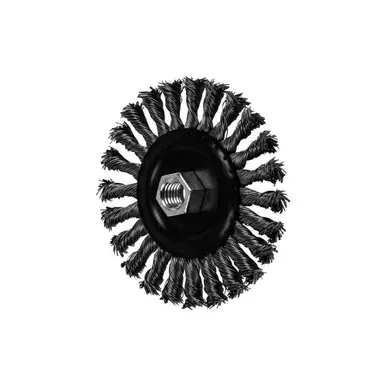 PFERD 82604 4-7/8" Stringer Bead Knot Wheel .020 SS Wire 5/8-11 38 Knots (10pk)