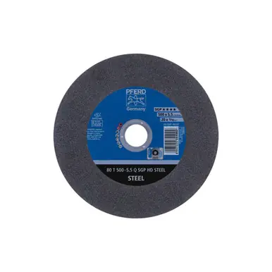 PFERD 66123 20" x 3/16" Stationary Wheel, 1" AH A-SG Heavy Duty (5pk)