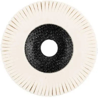 PFERD 48804 5" Felt Flap Disc 7/8" Arbor Hole - Soft Grade (5pk)