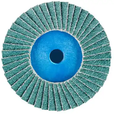PFERD 42820 3" POLIFAN Mini Flap Disc - Flat Zirconia 40G (10pk)