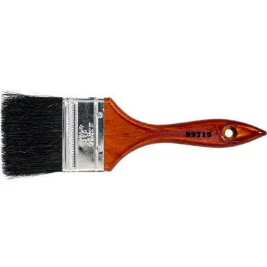 PFERD 89715 2-1/2" Wall Brush Black Bristle Fill, Green Plastic Handle (12pk)