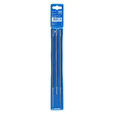 PFERD 17132 3/16" Diameter 3-Pak Chain Saw Files 8" Length Classic Cut (12pk)