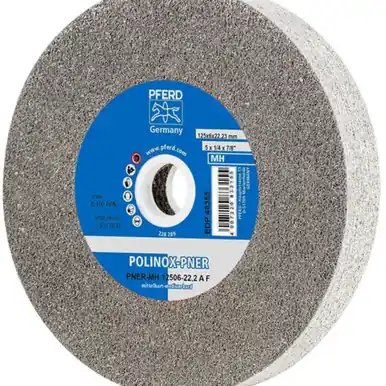 PFERD 48425 6" x 1" Unitized Wheel 1" A.H., A/O Fine (MH) 6AF