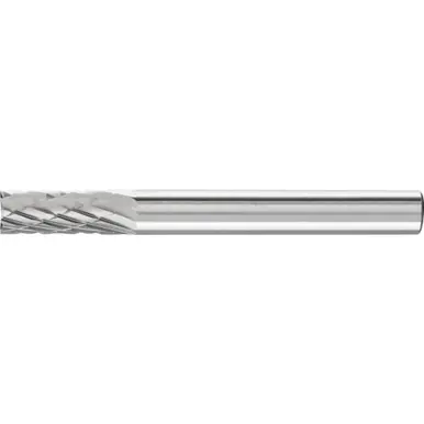 PFERD 24212 Carbide Bur, Cylind. End Cut, DBL Cut 1/4" x 5/8" x 1/4" Shank