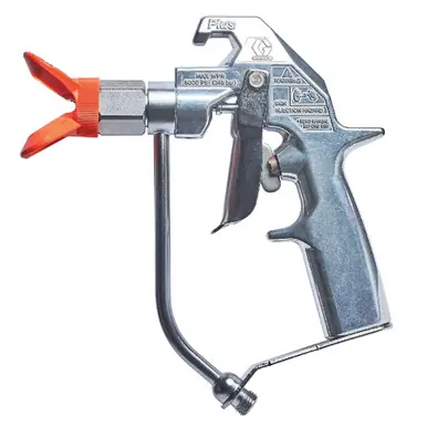 GRACO 235462 - Silver Plus Airless Spray Gun, 2-Finger Trigger, Standard (Non-Reversing), 5000 PSI