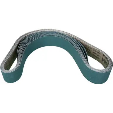 PFERD 49831 - 2-1/2" x 60" Coated Benchstand Belt Zirconia - 60 Grit (10pk)