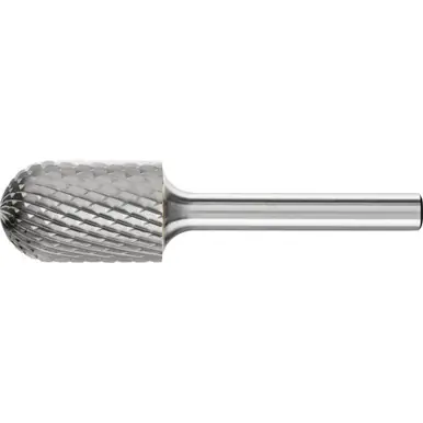 PFERD 24473 Carbide Bur, Cylind. Radius End, DIA Cut 5/8" x 1" x 1/4" Shank