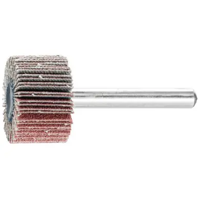 PFERD 45174 1" x 5/8" Mounted Flap Wheel 1/4" Shank - Aluminum Oxide - 120 Grit (10pk)