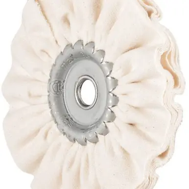 PFERD 48731 Cloth Ring 4" Dia x 3/8" Width 3/8" AH, Soft Cloth (5pk)