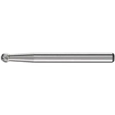 PFERD 23247 Carbide Bur - Ball Shape, INOX Cut 1/8" x 3/32" x 1/8" Shank - SD-42