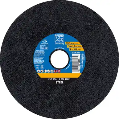 PFERD 69964 - 6" x .04 - 5" Cut-Off Wheel, 7/8" AH A P PSF - 46 Grit - Type 1 (25pk)