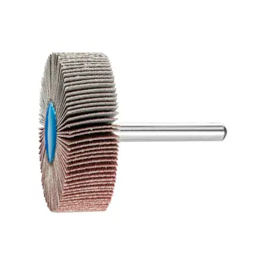 PFERD 45351 2" x 1/2" Quick Change Flap Wheel 1/4-20 Thread, Aluminum Oxide, 80 Grit (10pk)