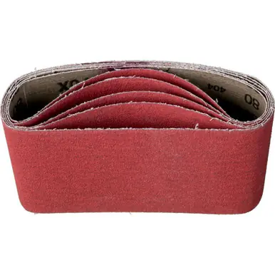 PFERD 49643 - 3-1/2" x 15-1/2" Coated Portable Belt Ceramic Oxide - 80 Grit (10pk)