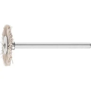 PFERD 83223 1" M-BRAD Miniature Mtd. Wheel Brush 1/8" Stem, 600 Grit A/O (36pk)
